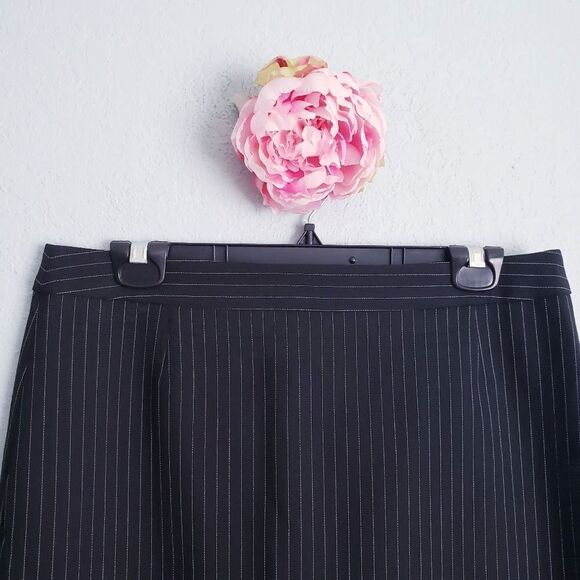 Boss Hugo‎ Boss Vimena Pinstripe Ponte Skirt - Picture 4 of 9